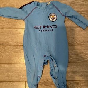 Manchester City Onesie. Worn once